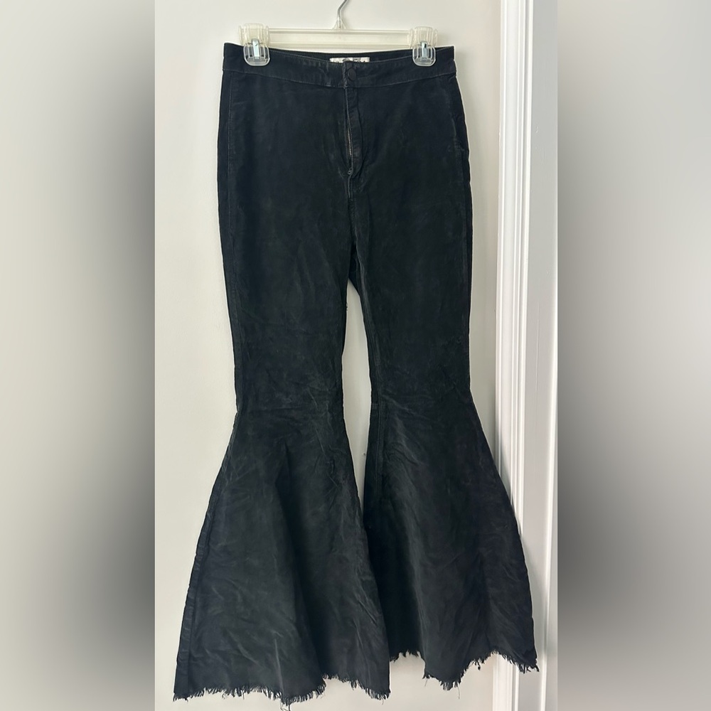 We The Free Black Flare Pants
